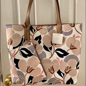 Kate Spade Mya Breezy Floral Arch Place Rev. Tote